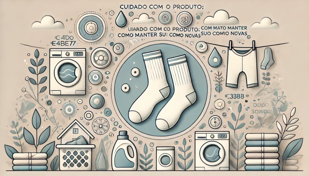Cuidados com o Produto: Como Manter Suas Meias Como Novas